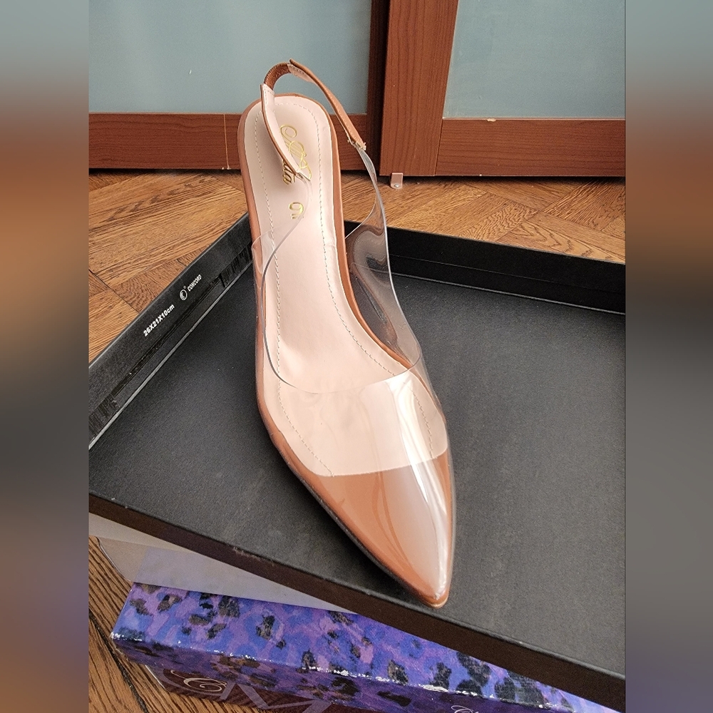 Shoenove Clear Heels